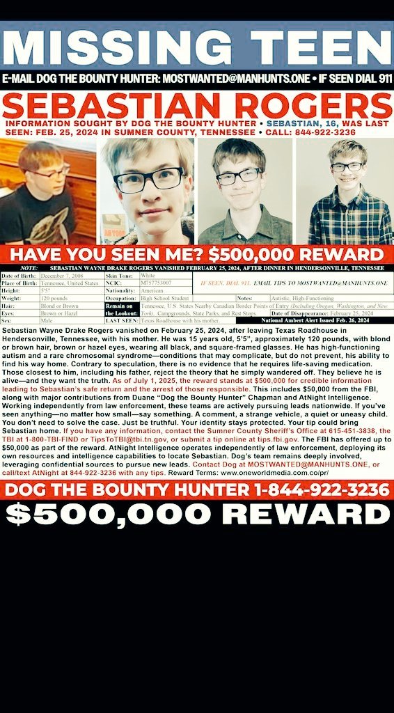 Brook35312Rod's tweet image. SEBASTIAN ROGERS FROM HENDERSONVILLE TENNESSEE VANISHED FROM HIS BEDROOM IN HIS OWN HOME KATIE PROUDFOOT WAS ALONE WITH SEBASTIAN ROGERS LAST.
IYKYK!!
COME FORWARD 📞
@TBInvestigation 
@FBIMostWanted