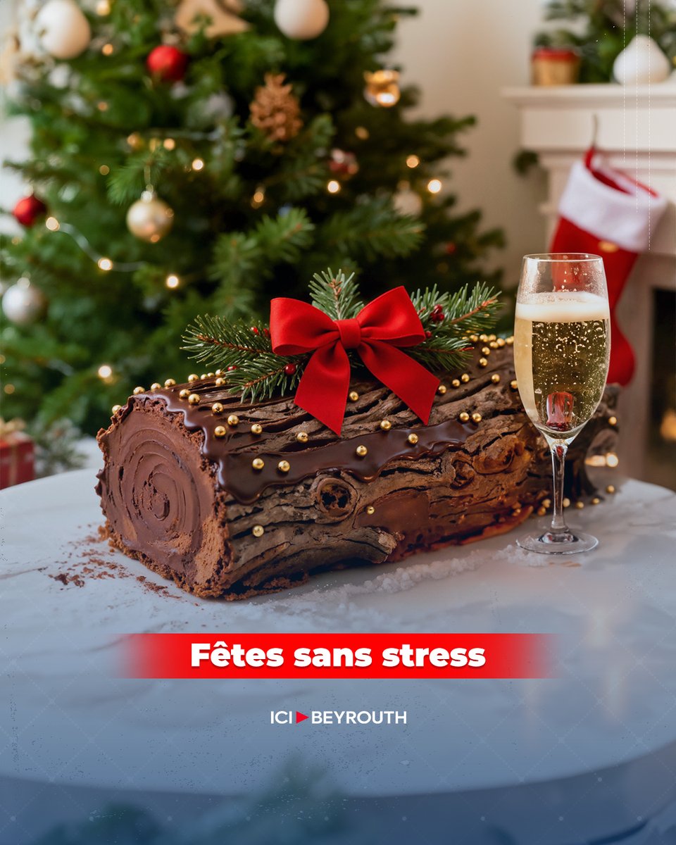 Icibeyrouthnews's tweet photo. #Champagne, foie gras et #bûches : découvrez toutes nos astuces pour traverser les #fêtes sans stress et en mode #festif !
Profitez de chaque moment tout en évitant les faux pas culinaires et les #excès !
Comment ? Lisez l’article de Makram Haddad sur #IciBeyrouth via le lien: https://t.co/G60xntAX2D