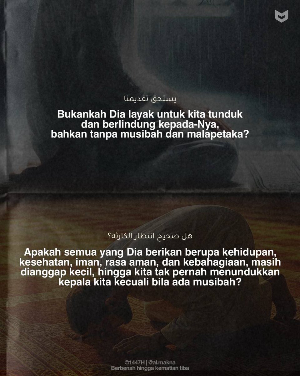 pengingatmati's tweet photo. Jangan menunggu sampai badai itu datang, pulanglah sekarang? https://t.co/WWei7dKrU0