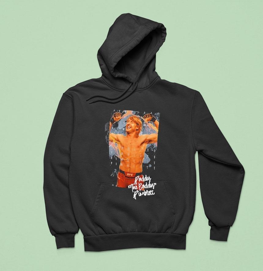 RMONTILLA84's tweet image. Unleash your inner fighter with the Paddy Pimblett The Baddy UFC 314 Shirt! 🥊💥 Perfect for fans and fashionistas alike. Get yours now! #UFC #MMA #FightStyle #PaddyPimblett hersmiles.co/product/paddy-…