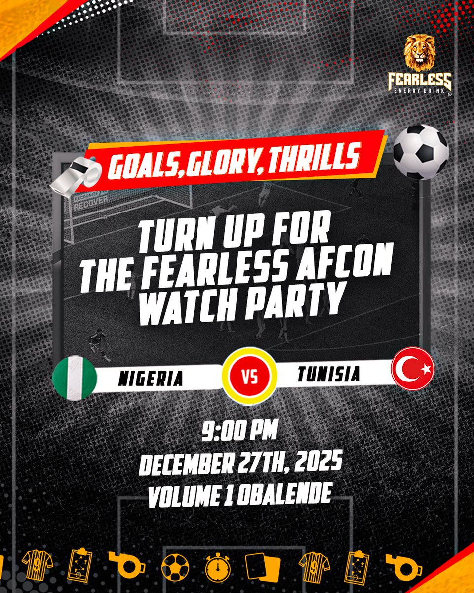 Predict it right. Watch it live.
Drop your scoreline prediction and join us for the ultimate AFCON showdown tonight ⚽🔥