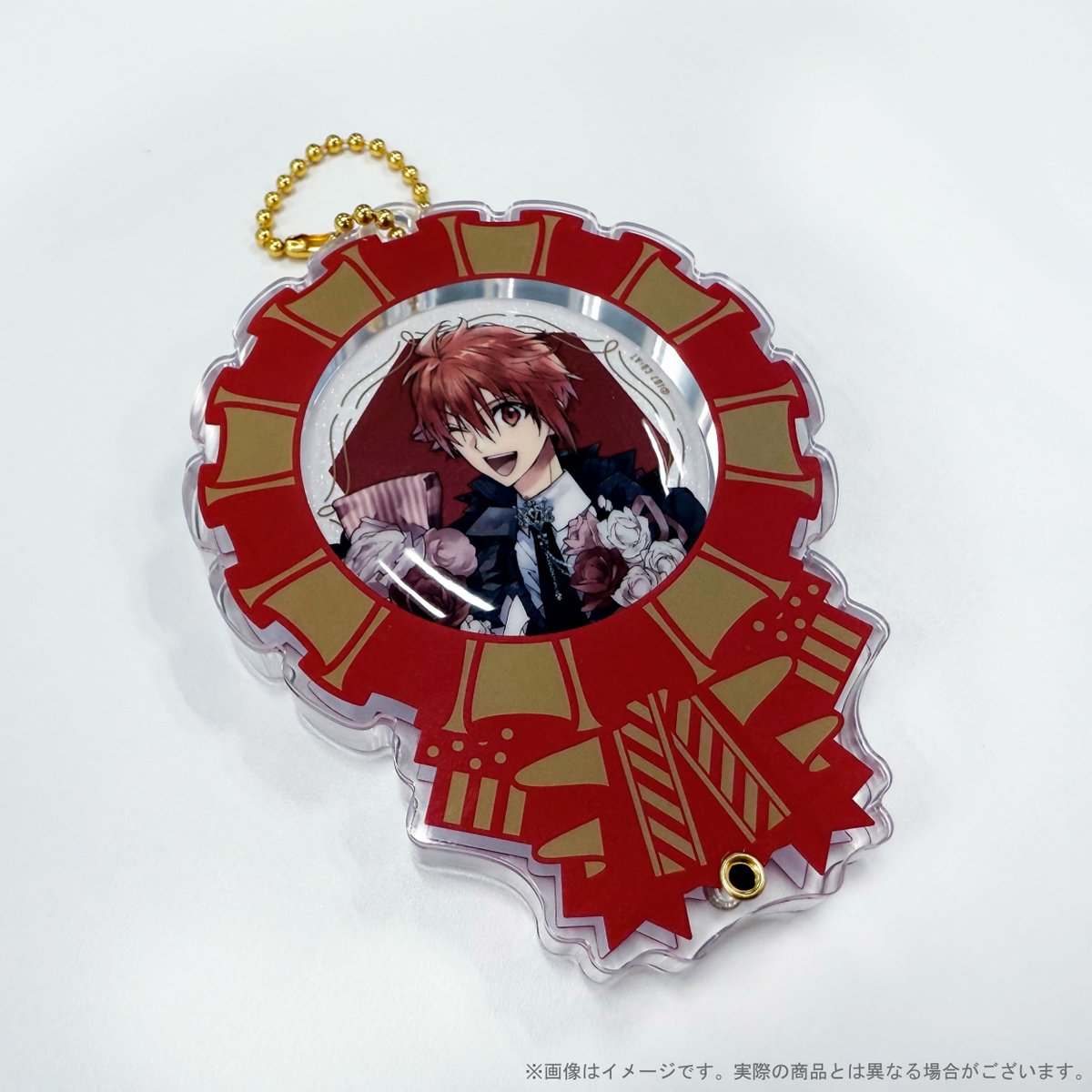 イベントグッズ紹介】 缶バッジホルダー 各￥1,700（税込） 10周年ロゴ