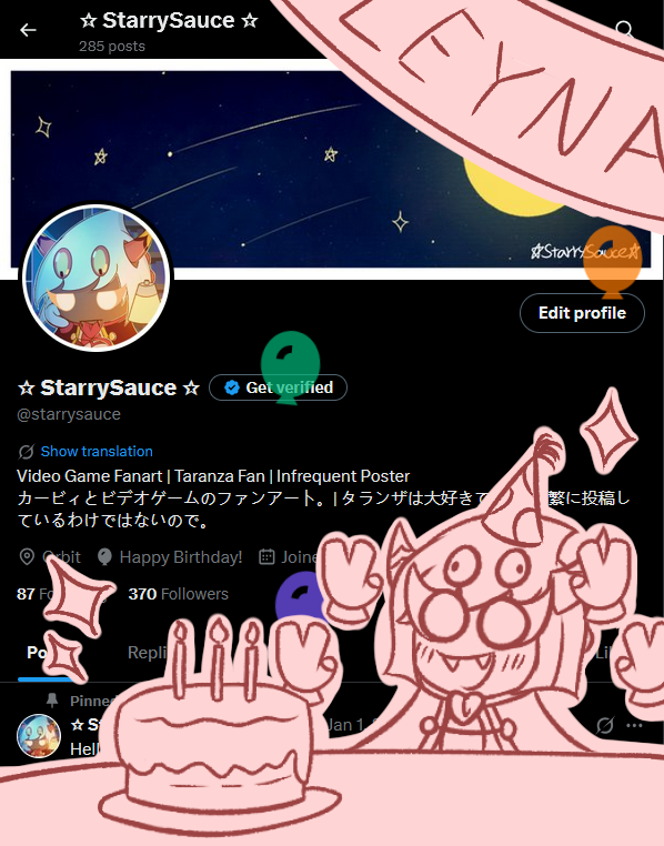 ☆ StarrySauce ☆ (@starrysauce) / Posts / X