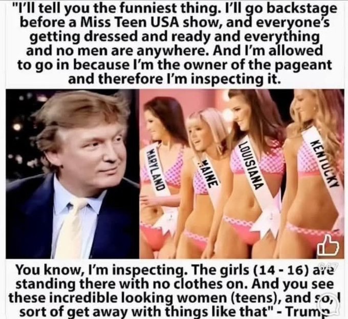 GuseBrett's tweet photo. True, Trump, go look up the podcast and try to defend him now.  His words exactly. https://t.co/8YwSlCVORd