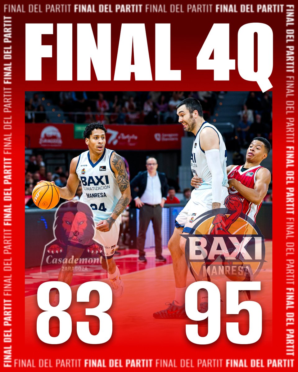 ⚔️ 𝑵𝒐𝒗𝒂 𝑽𝑰𝑪𝑻𝑶̀𝑹𝑰𝑨 𝒂 𝑺𝒂𝒓𝒂𝒈𝒐𝒔𝒔𝒂!
🛡️ Partit basat en la defensa i determinació final. 33 punts en el darrer quart.  Ja en tenim5⃣!
🔋  Oriola: 21 PTS - 3 REB - 2 ASS
🎣 Reyes: 8 PTS - 11 REB - 19VAL
🏹 Ubal 18 PTS / 🧱 Marcis 15 PTS