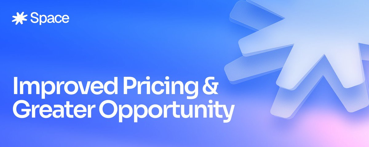 <a href="/intodotspace/">Space</a> just changed the rules, in favor of the community!

<a href="/intodotspace/">Space</a> updated the terms of its Public Sale due to the strong demand and the holiday period, the sale has been extended through early January, allowing more participants to join under the same conditions.