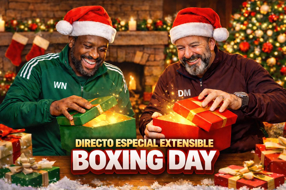 Muchas gracias a todos lo que se pasaron al directo e hicieron sus aportes para que estemos 6 horas y media en vivo 🎄🎅 #BoxingDay

youtube.com/live/Vbsx_q-Mr…