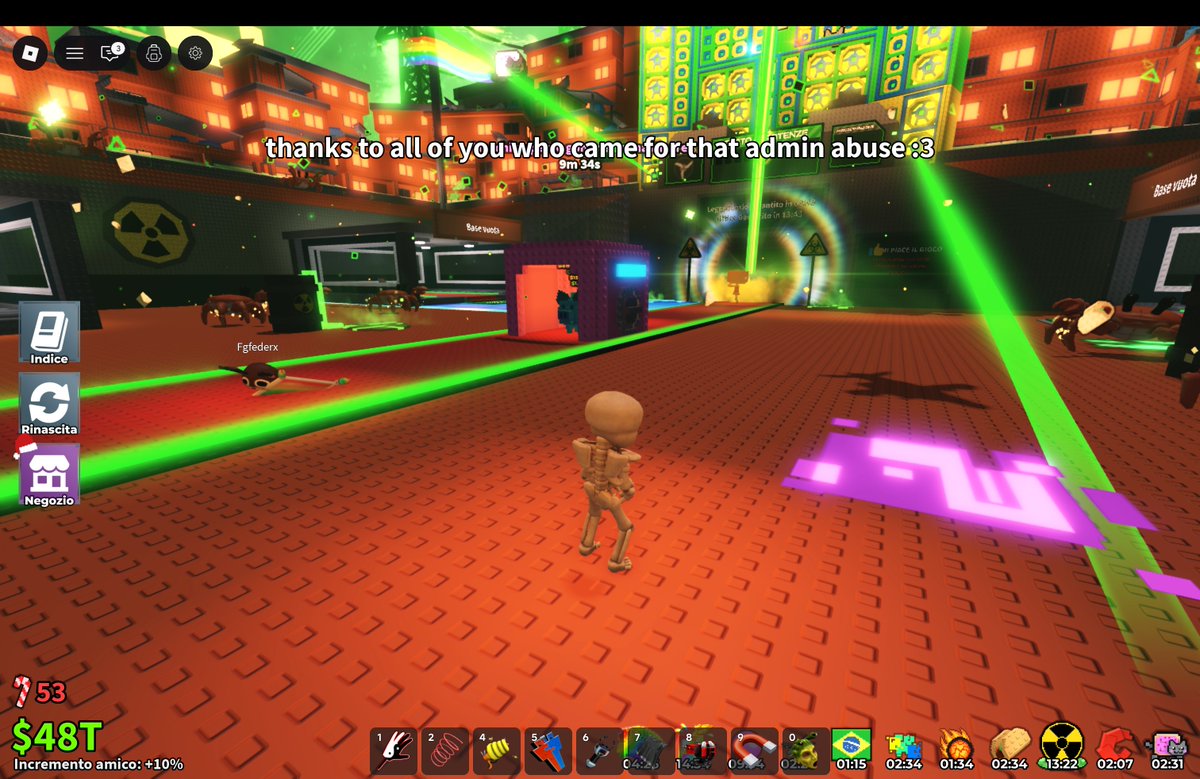 qua tutto a posto? li da voi?