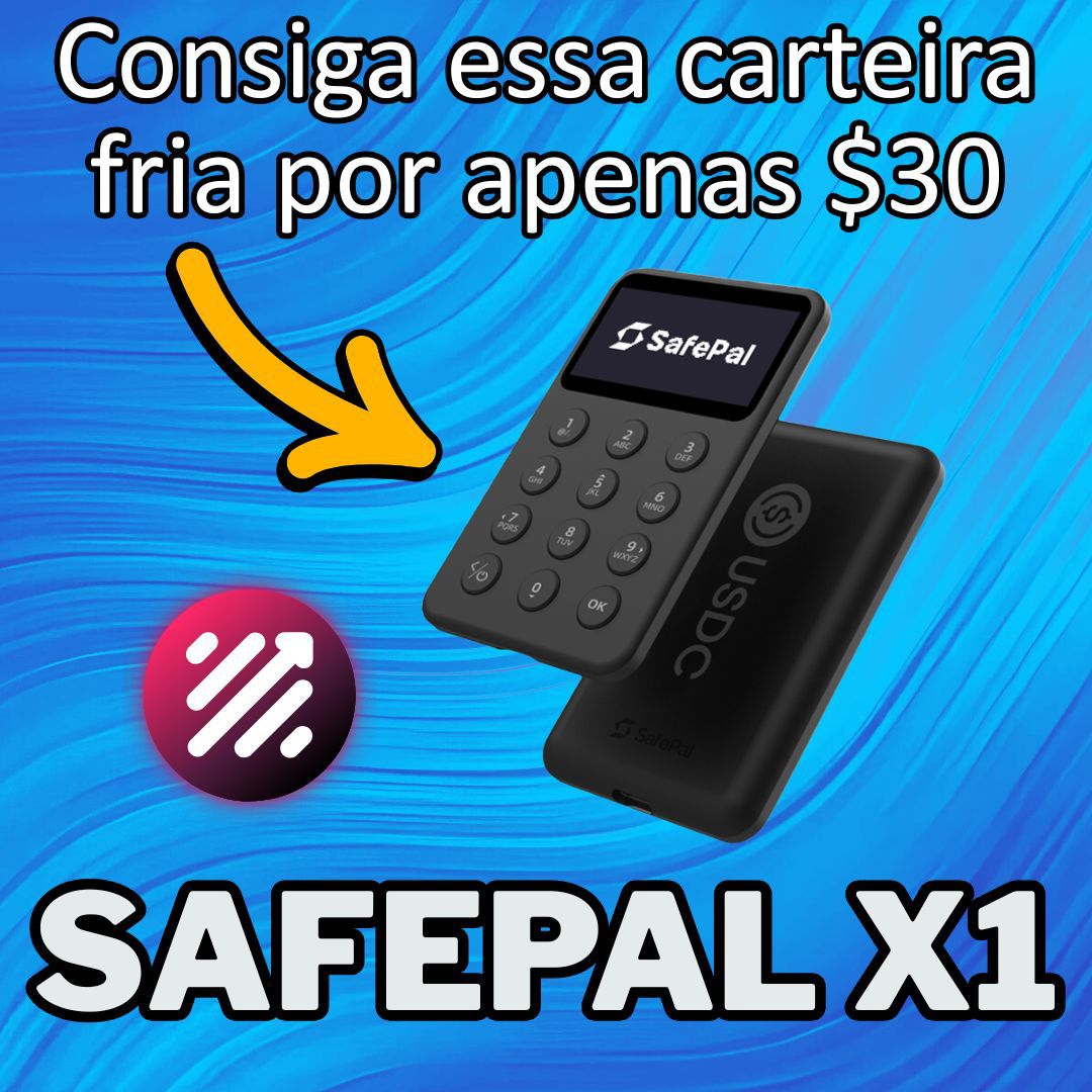 Aproveite os últimos 4 dias!!!

A SafePal X1 está saindo por apenas $30 (desconto exclusivo de $40).
Use o código MINUTO@SFP no checkout.

👉 Garanta a sua safepal.com/store/x1?ref=c…