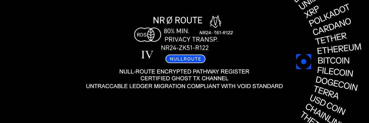 NullRouteOS's tweet image. Silence the doubt, amplify the signal.  

We’re building in the shadows, moving with conviction, and backing it with action.   

Nullroute isn’t a promise, it’s a momentum engine and the next chapter starts now.