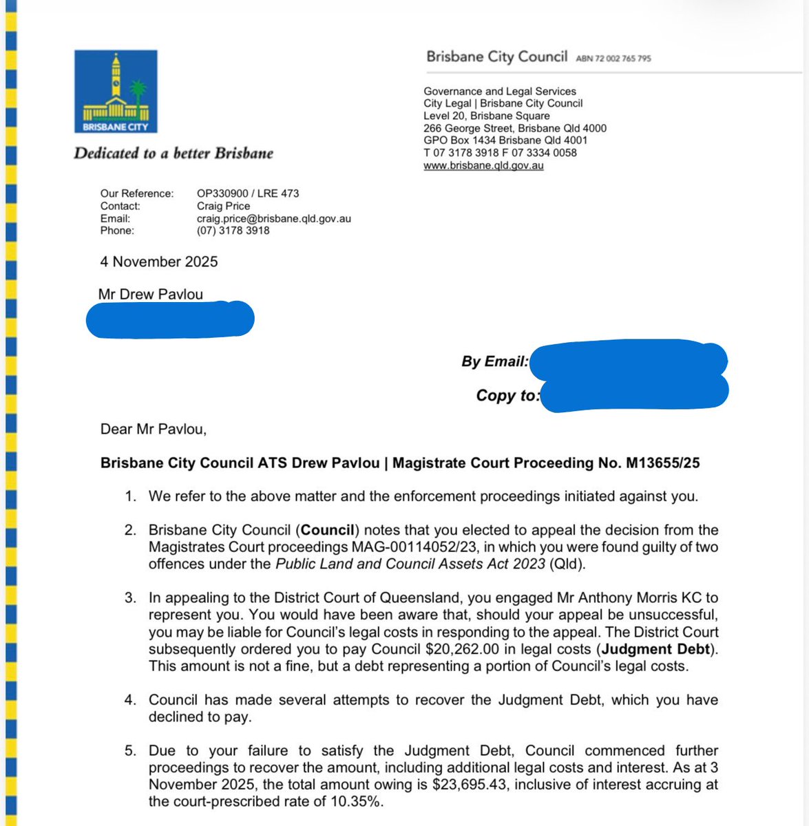 DrewPavlou's tweet image. Dear friends, I unfortunately need to ask for help and support this Christmas season.

Australian authorities keep demanding that I pay a $24,000 penalty for holding a blank sign outside the Brisbane Chinese Consulate in 2022. 

I tried to challenge them in court to win a free…