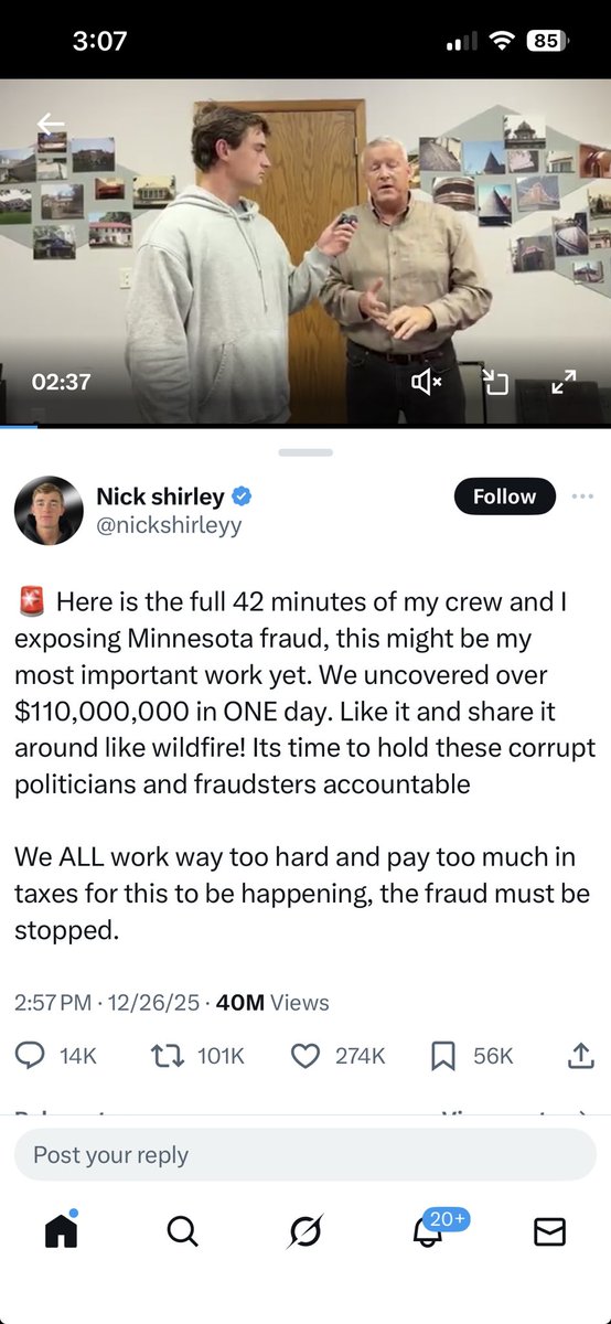 jcbruce's tweet image. 40. Million. Views. #WOW