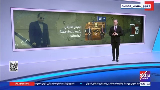 زيارات الرئيس السيسي الخارجية خلال 2025 