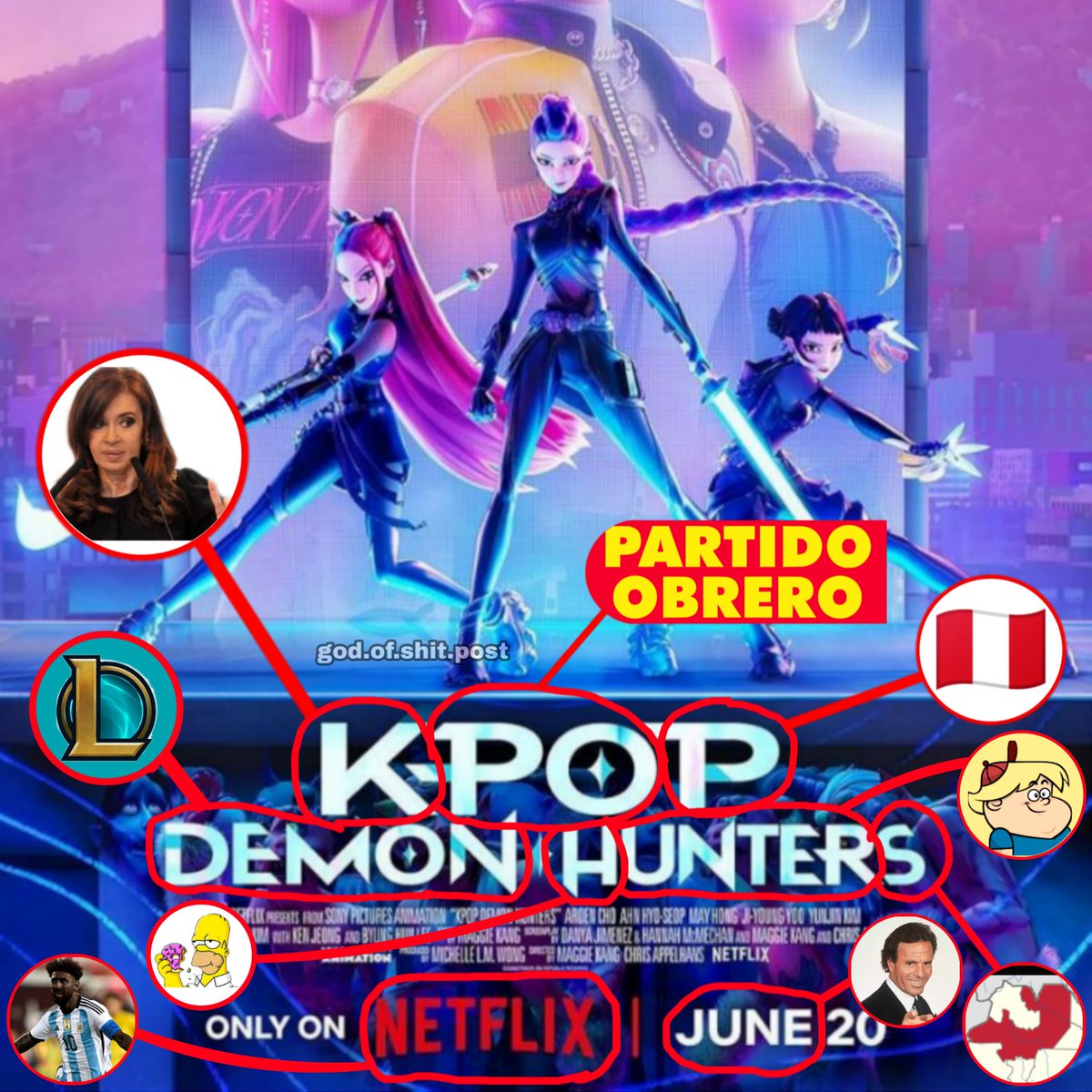 Me acordé tarde de ver #KPOPDEMONHUNTERS 
Buena peli