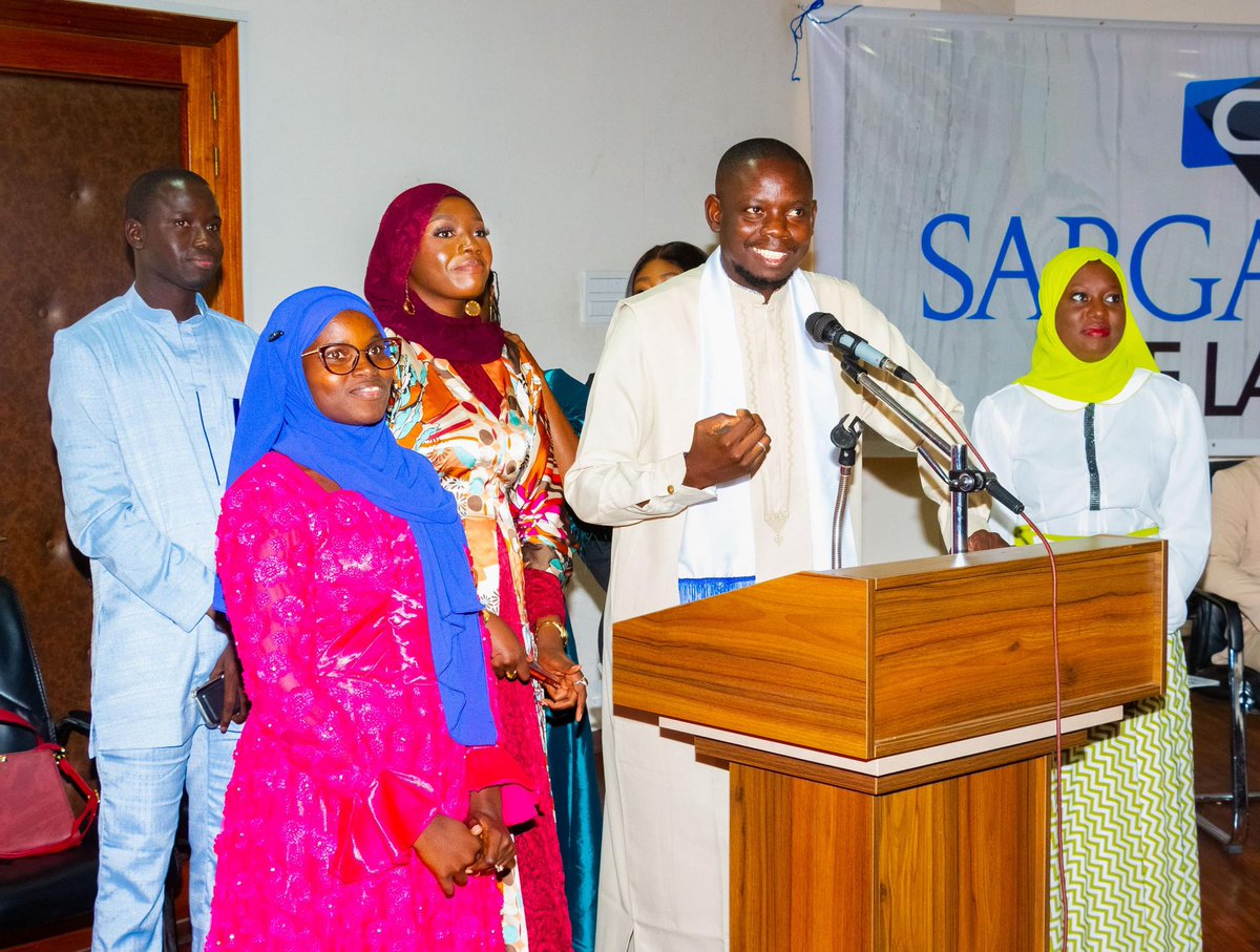🏆 Sargal national de la presse – 5e édition
La Convention des jeunes reporters du Sénégal a rendu hommage à 26 figures emblématiques des médias, saluant des décennies d’engagement, de rigueur et de transmission.

cjrs.sn/sargal-nationa…