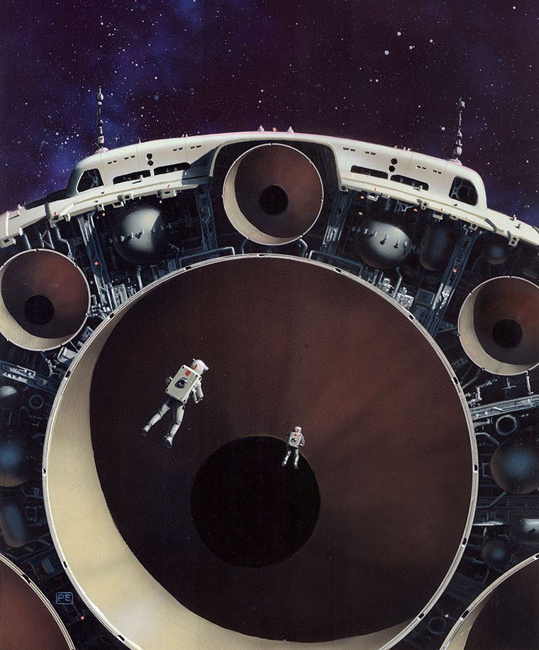 SciFiArchives's tweet photo. The art of Peter Elson (1947-1998) https://t.co/t8WAoqlfvh