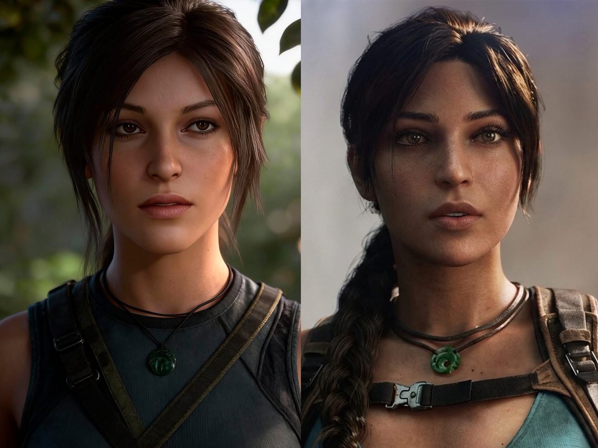 RgmIsLife's tweet image. Shadow lara needed a better haircut… tiny details DO help. 
Even though legacy is a follow up going more to classic features IT’S a new timeline.