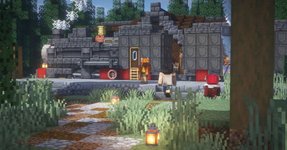 ByteCreation's tweet image. Thank you for all of you being apart of this! I had so much fun running this short smp and it couldn’t have been done without our wonderful members! 
#winterwoods