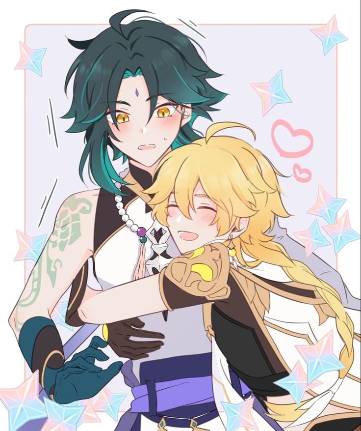 xiaoaether90's tweet image. #XiaoAether #Genshin #GenshinImpact #bl #yaoi #animeboylove #hoyoverse