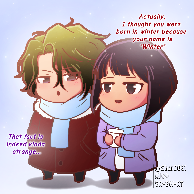 Sher0061's tweet photo. Amamiya, that statement of yours was too sudden...
#wintermiya #wintermoriarty #amamiya #rkdd https://t.co/LWq72jwqd3