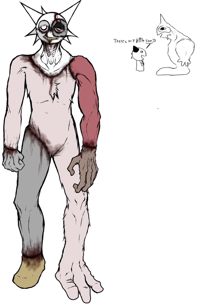 DGBM85's tweet image. There but… Frankenstein (I Was bored) #SprunkiWenda #WendaSprunki #Sprunki