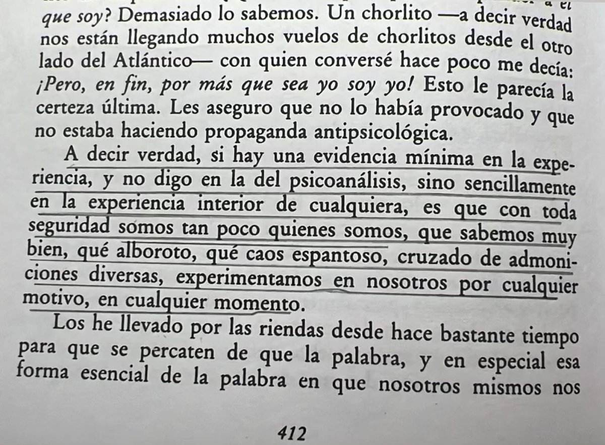 Somos tan poco quienes somos… Lacan, seminario 3