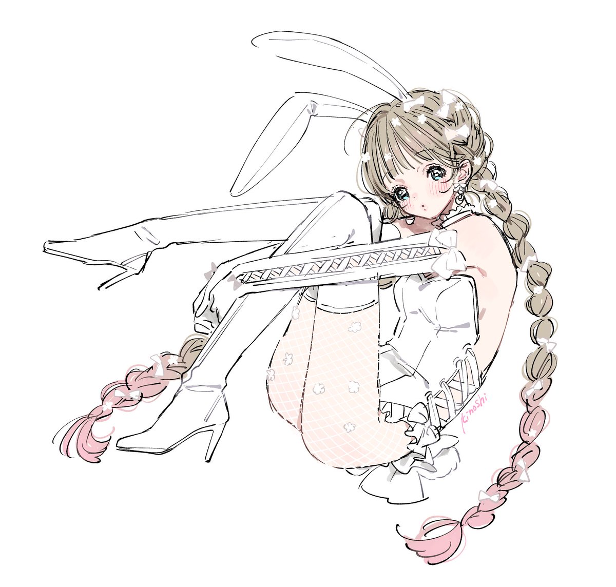 no2i's tweet image. 🐰🌸🤍