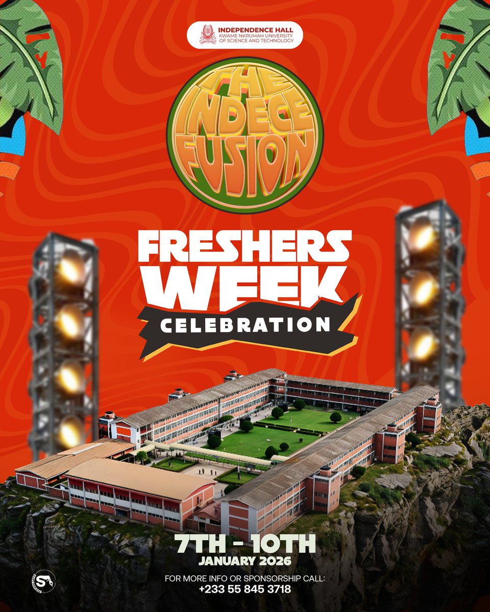 Indece_hal's tweet photo. INDEPENDENCE HALL FUSION
All roads lead to Independence Hall on January 7th-10th Get ready with us for a fun-filled week of activities and lots of expectations. You don't want to miss this! 😎
This year's Indece Fusion premises!!
#IndeceFusion26
#ThisIsIndece_hal
#Spartans🔥🔥 https://t.co/OV7CAPAFVq