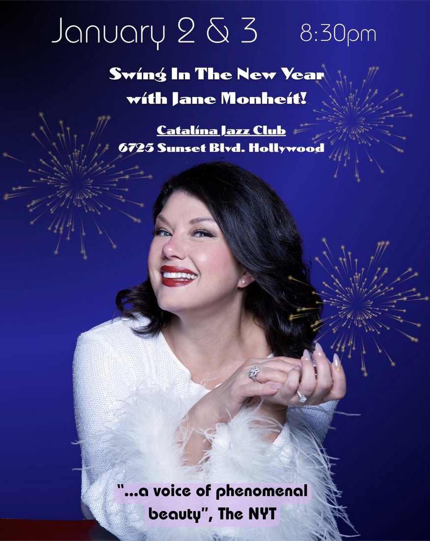 ✨❄️🌟👑🌟❄️✨
⭐️#Hollywood #CA⭐
📅January 2 &amp; 3 📅
🎙Jane Monheit🎙
📍Catalina Bar &amp; Grill📍
🎟️👇
catalinajazzclub.com/tm-venue/catal…