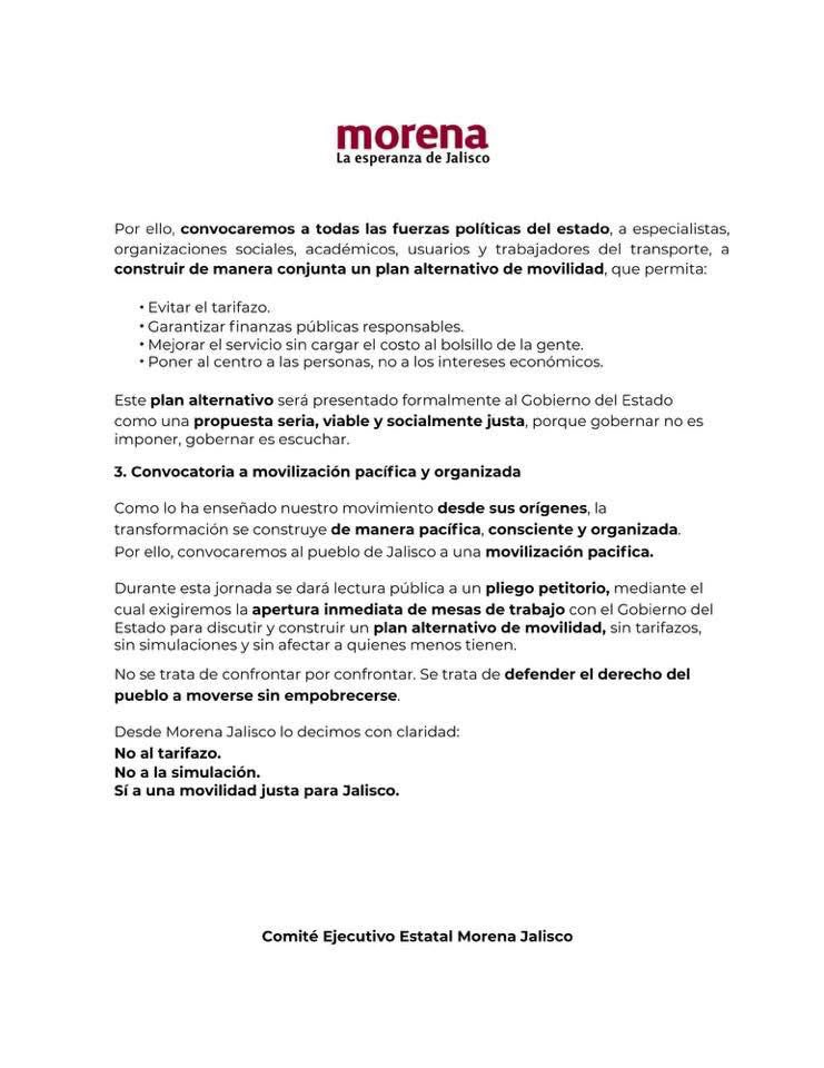 Pocas veces estoy de acuerdo con #Morena <a href="/_MorenaJalisco/">Morena Jalisco</a>. Se pasaron en <a href="/GobiernoJalisco/">Gobierno de Jalisco</a> #NoAlTarifazo #NoAlAumento del pasaje