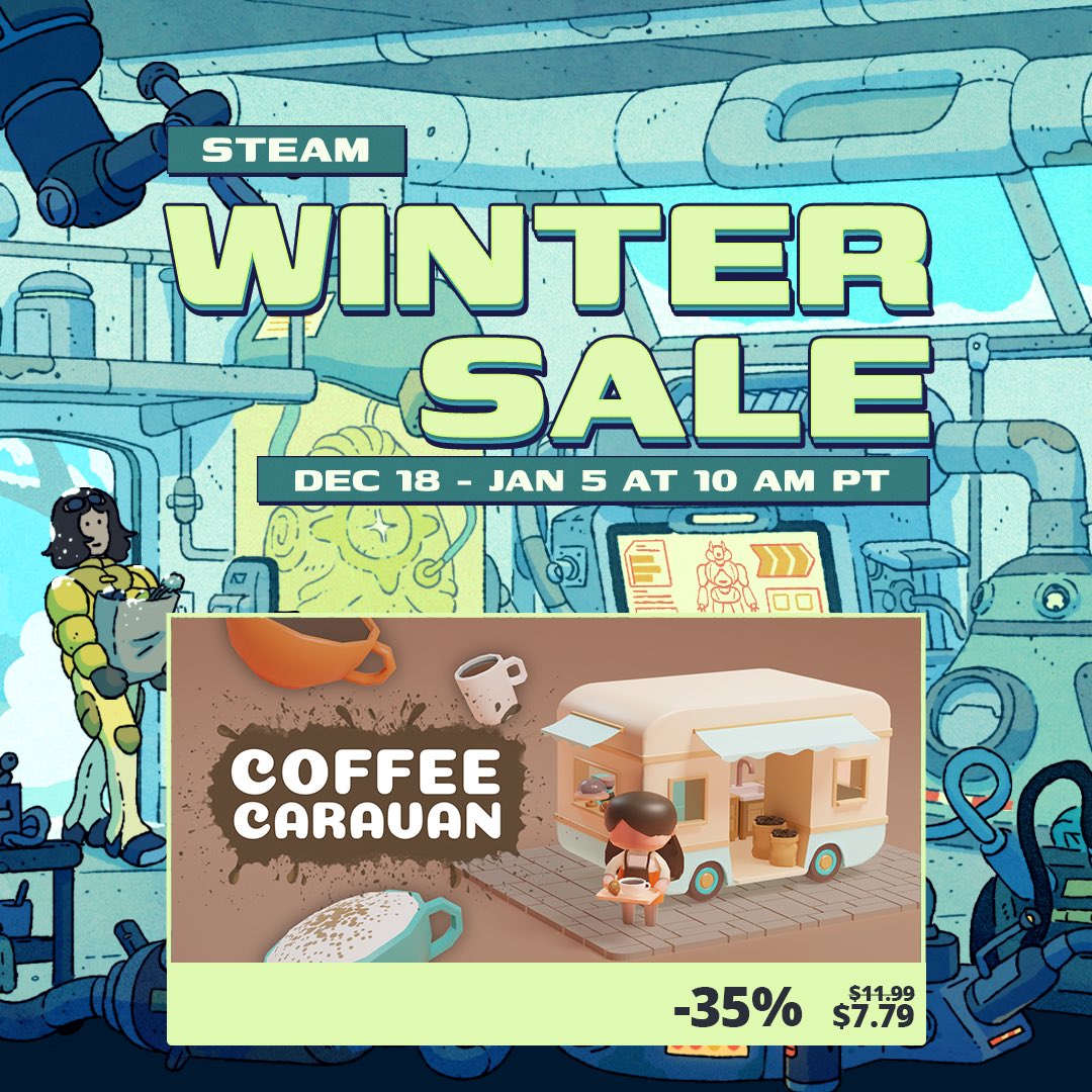 Ondra&Alena🌸Coffee Caravan OUT NOW🥦BroccoliGames tweet media