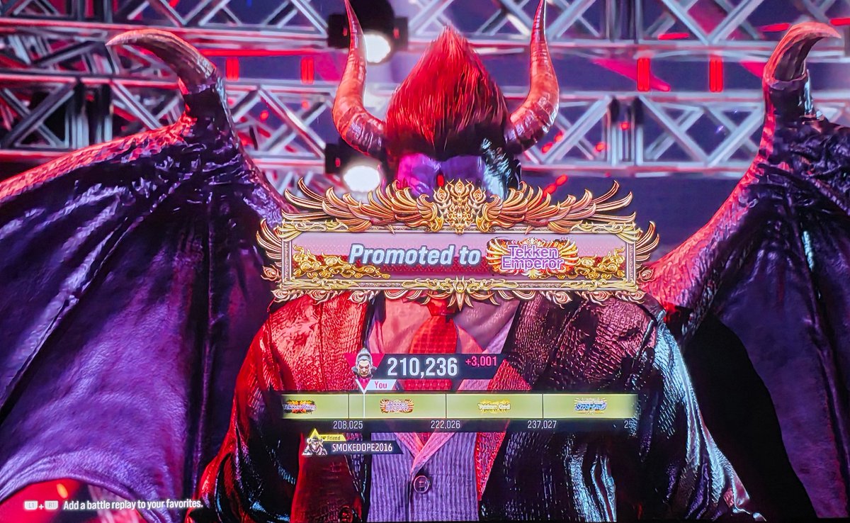 On the rise. Kazuya to Emperor.