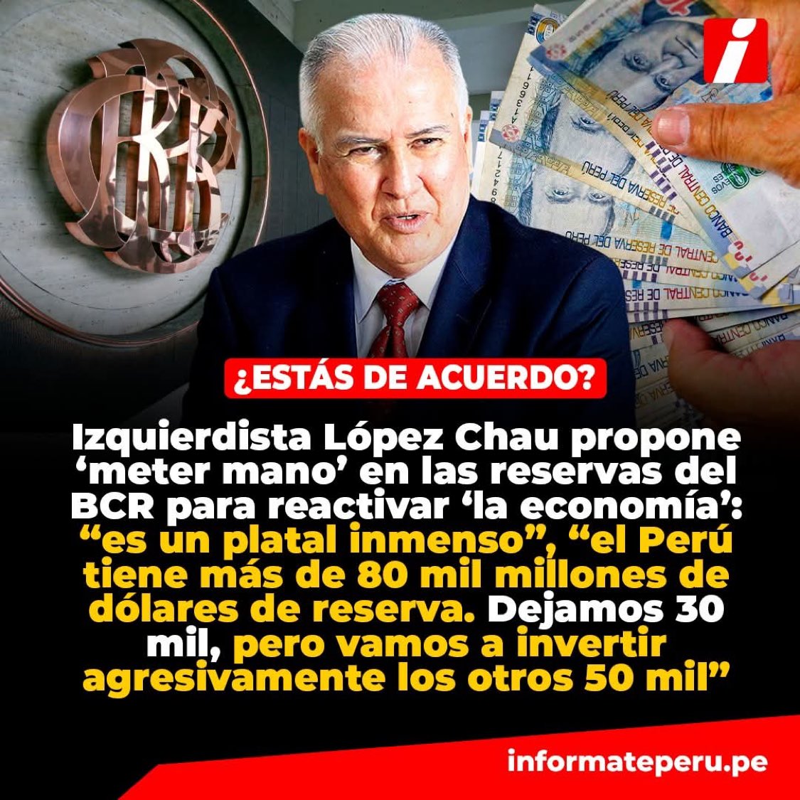 rburhum's tweet photo. 2035:        $1 = S/. 100 000 https://t.co/Wgvnc3kCJJ