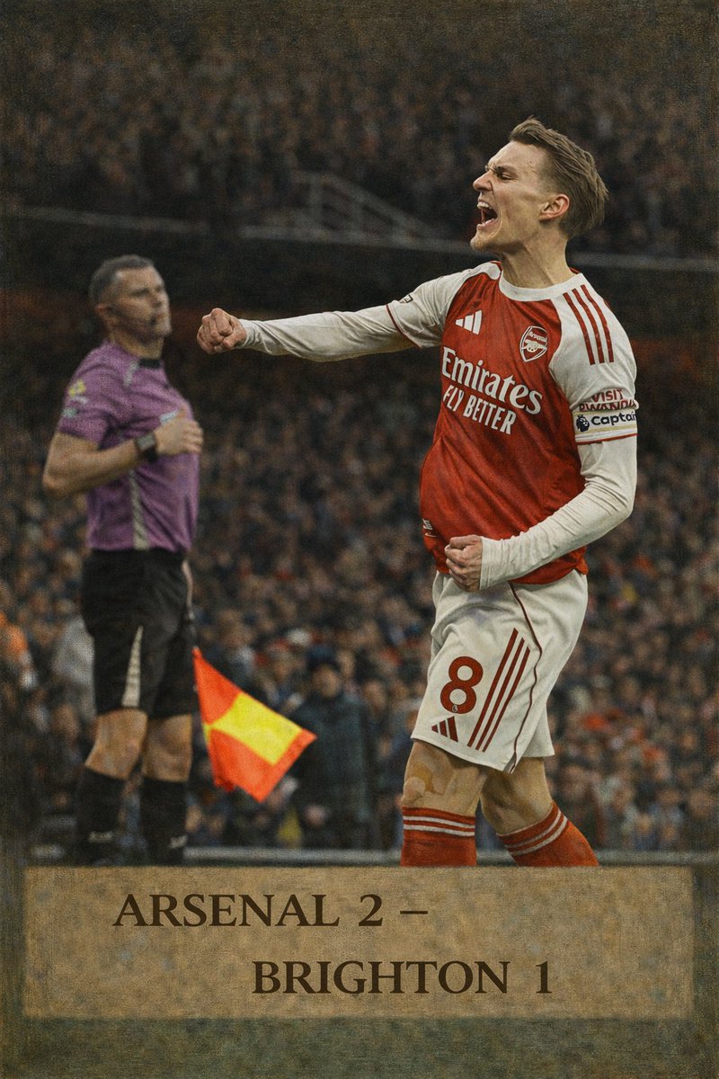 d4t4futib0L__'s tweet photo. Arsenal 2 - Brighton 1. 🔴

El Arsenal recupera la punta sufriendo más de la cuenta. Un partido que debió tener un resultado abultado terminó con drama. 

Los datos revelan una "máquina de fallar", un lateral derecho improvisado de lujo y una dupla que dinamitó el partido.

Abro hilo de análisis visual. 👇 #Arsenal #Brighton #PremierLeague #DataAnalytics