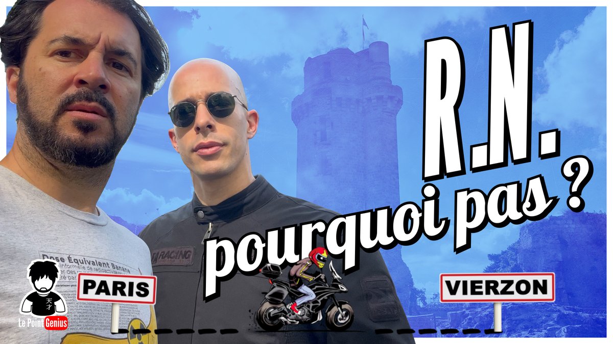 🏍️ La voilà, la toute dernière des 49 vidéos de l'année 2025, (et le dernier roadtrip de la campagne <a href="/Kissbankers/">KissKissBankBank</a>) et on finit avec du très très lourd : on va ENFIN à #Vierzon !! 🤩

Avec le Coach Rider et un peu de <a href="/mathador5/">mathador la chaîne</a> et <a href="/Brickmitri/">Dimitri</a> dedans ! 🤘

youtu.be/SldLfcgzMts