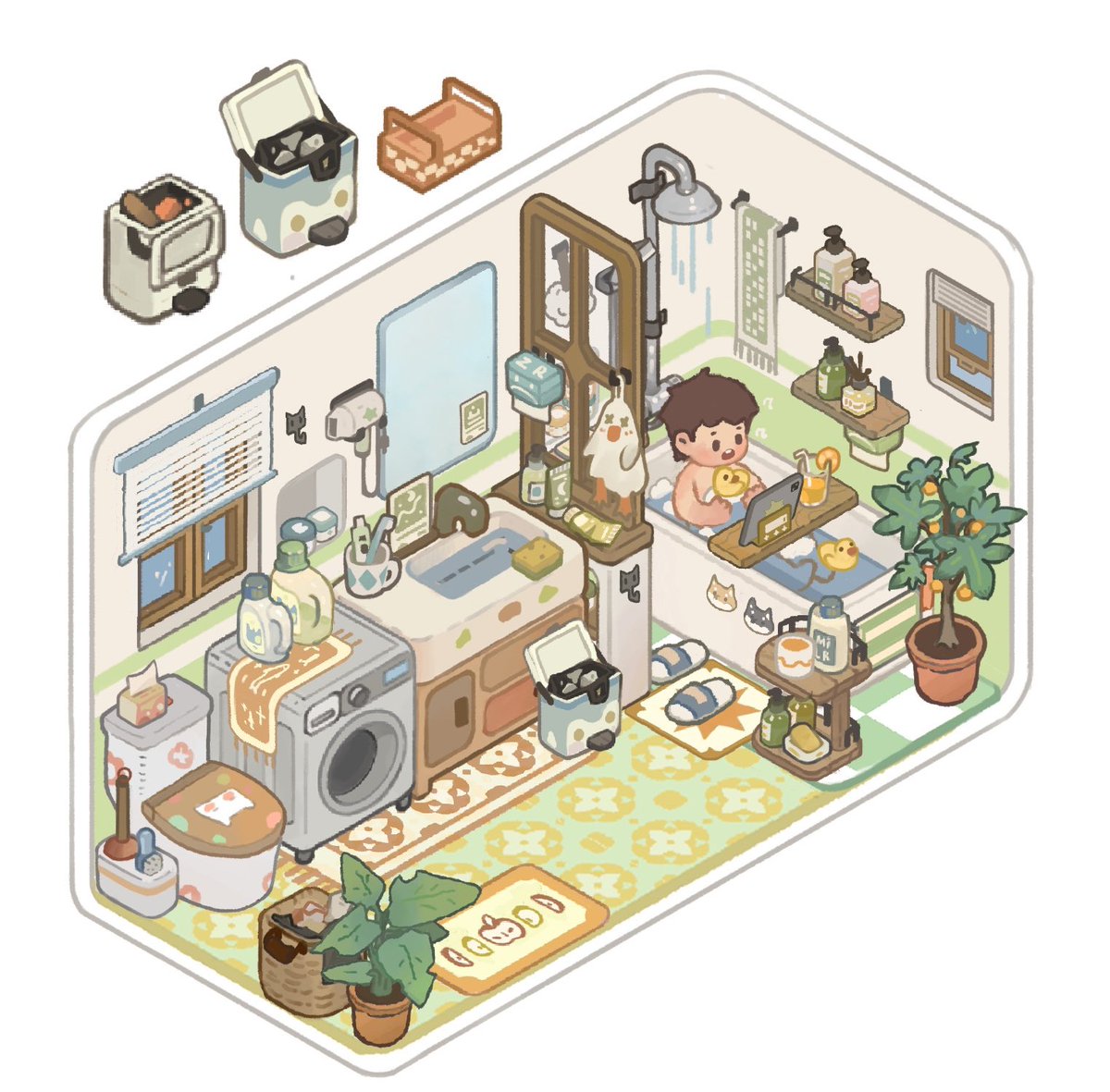 zhouer13's tweet image. 🛁