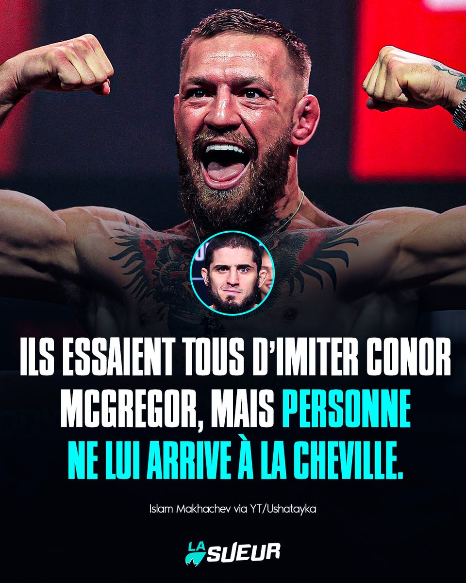 LaSueur_off's tweet image. Islam Makhachev fait l’éloge de Conor McGregor. 😳