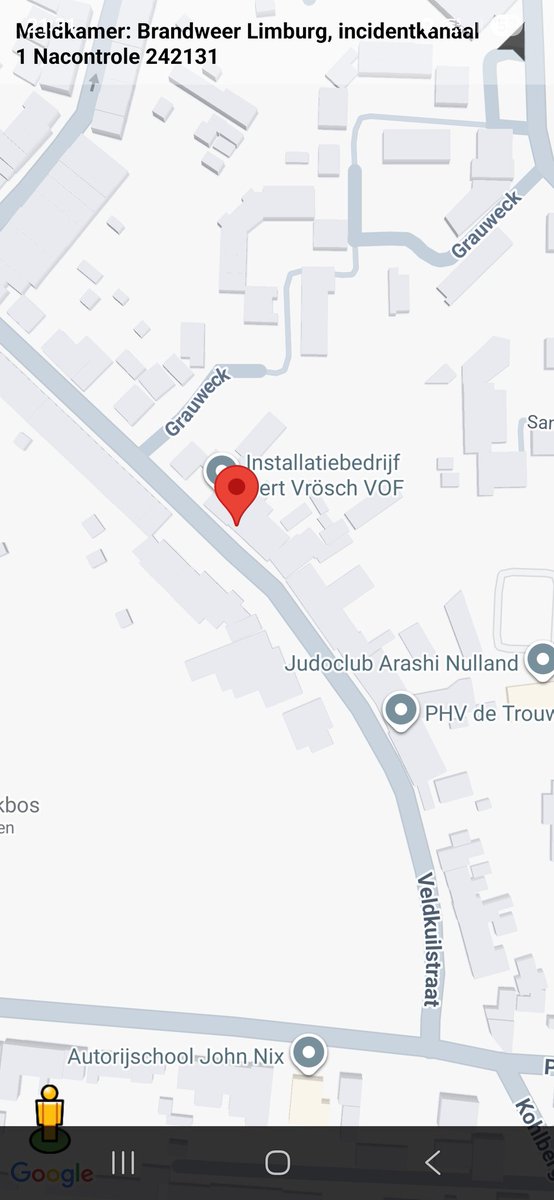 Nacontrole inzet brandweer in Kerkrade