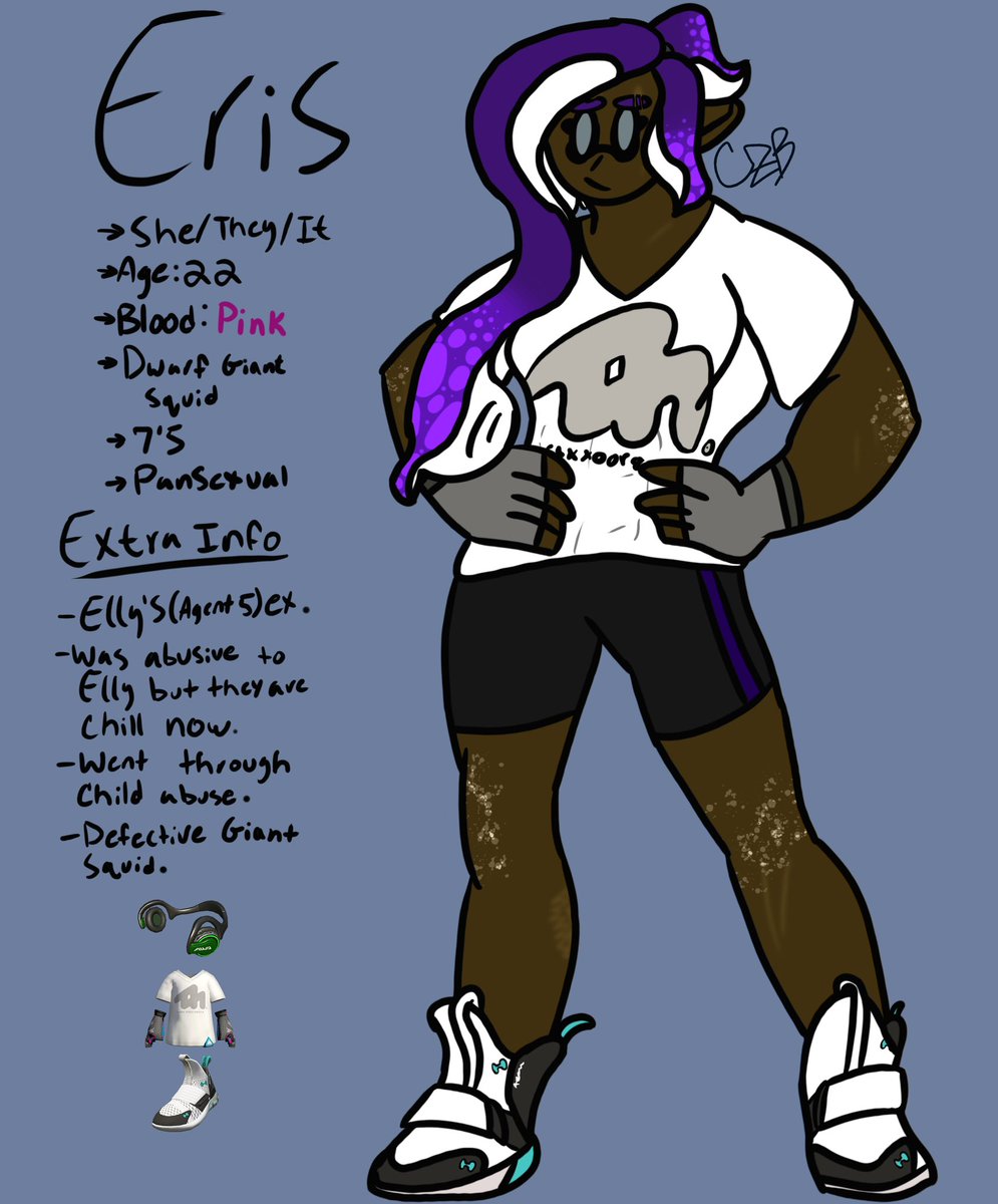 Updated reference to an oc I made a while ago! She makes a return in my fic’s for the future. Enjoy :3