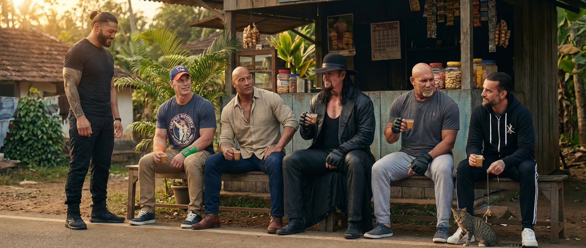 IconicChriss's tweet image. Be honest... who should stand up for Roman reigns to sit?