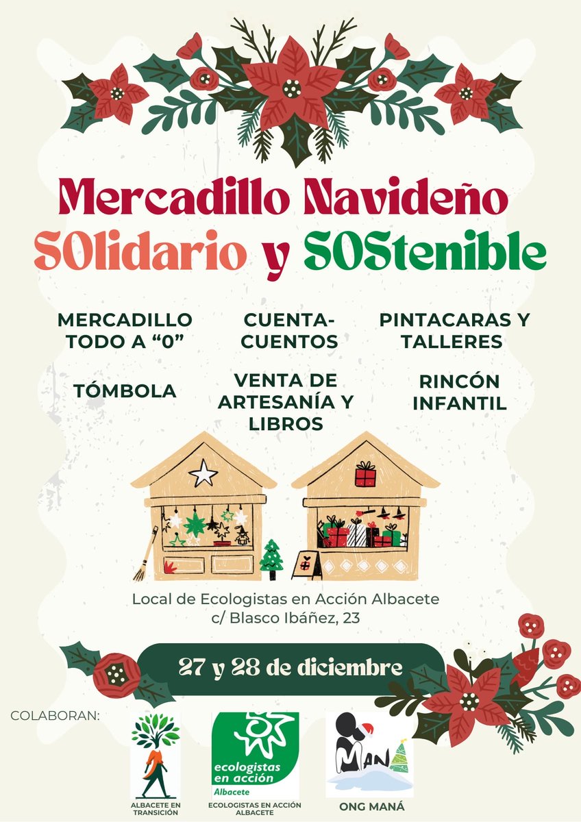 enGatadas_AB's tweet photo. #Albacete Mercadillo solidario y sostenible
Gracias por #compartir #difunfir #rt https://t.co/Ckpdy7l39p