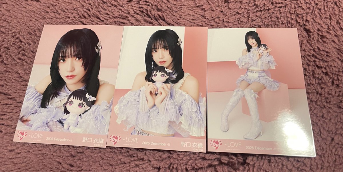 衣織ページ そしてまたまたコンプ💖幸 #イコラブ #野口衣織