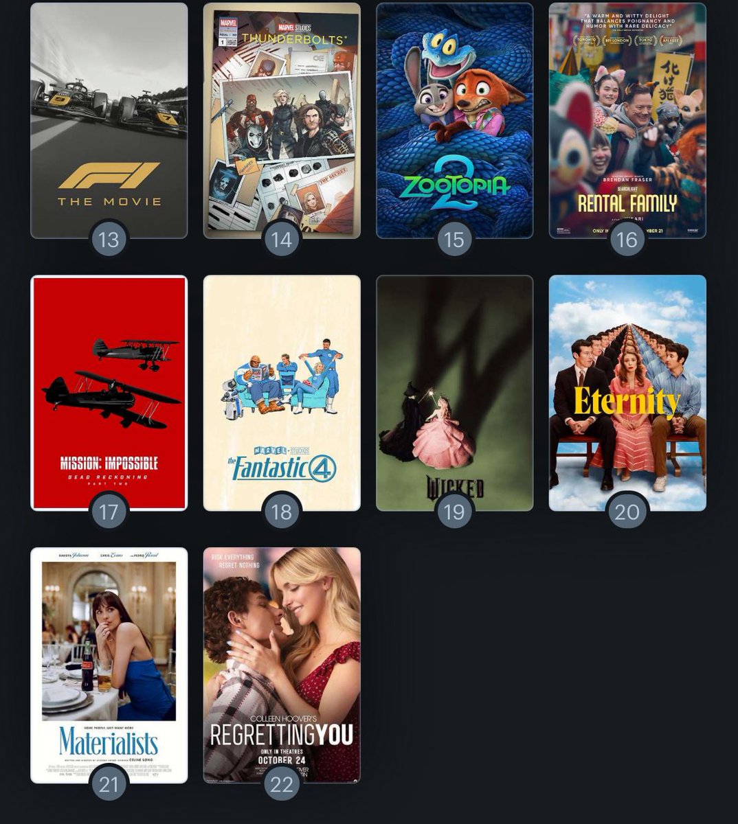 quinnsreads's tweet image. 2025 movies ranked that #eye saw but only started taking it seriously like 2 months ago