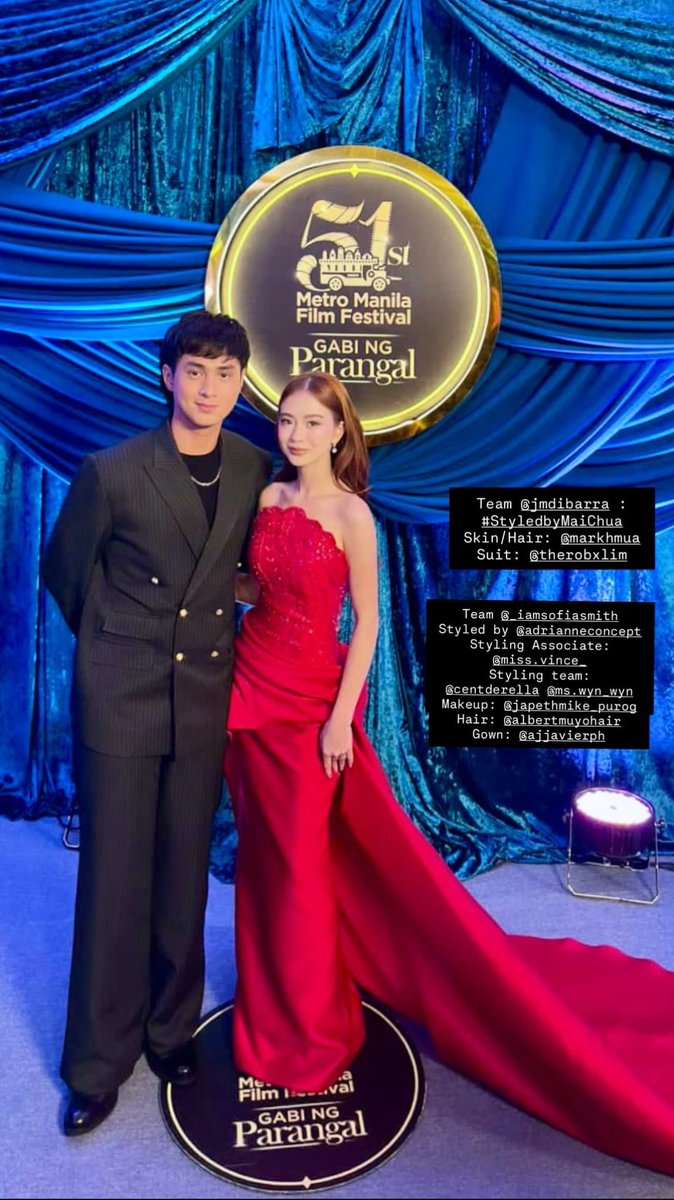 foreverJMFyang's tweet photo. alam na alam ni mai chua kung anong style nababagay kay jm in every ganap 🫠 ofcourse very good ulit ang glam team ni fyangie ❤️ hehehehe

#SRREvilOrigins #JMFYANG 
#FyangSmith #JMIbarra https://t.co/gYFvDnKxNK
