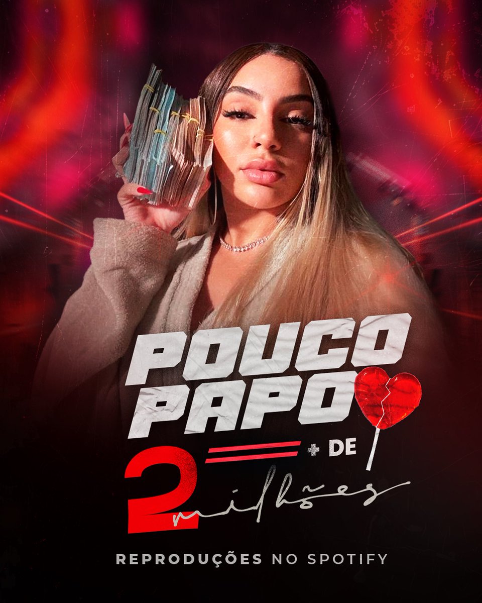 infonathfischer's tweet photo. “Pouco Papo”, de @nathfischeer feat Tasha &amp; Tracie, ultrapassou a marca de 2 MILHÕES de streams no Spotify! 

— Este é o primeiro lançamento independente de Nath Fischer, marcando oficialmente o início de sua carreira solo. https://t.co/BMij9gg8jw