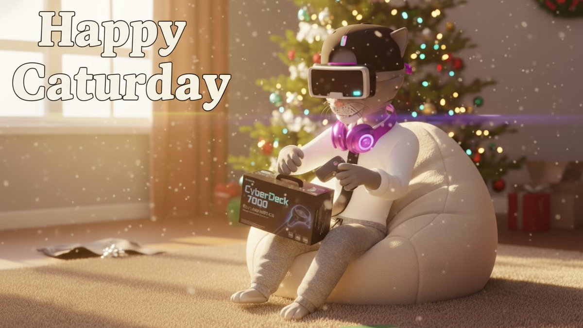 Happy Caturday Team,
hope you all enjoyed Christmas!