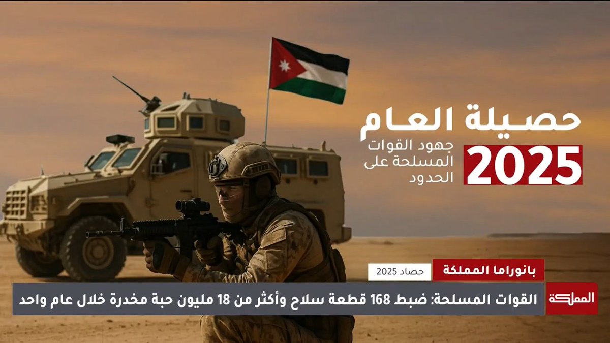 حرس الحدود .. خط الدفاع الأول في مواجهة التهديدات على الحدود الشمالية والشرقية #الأردن 