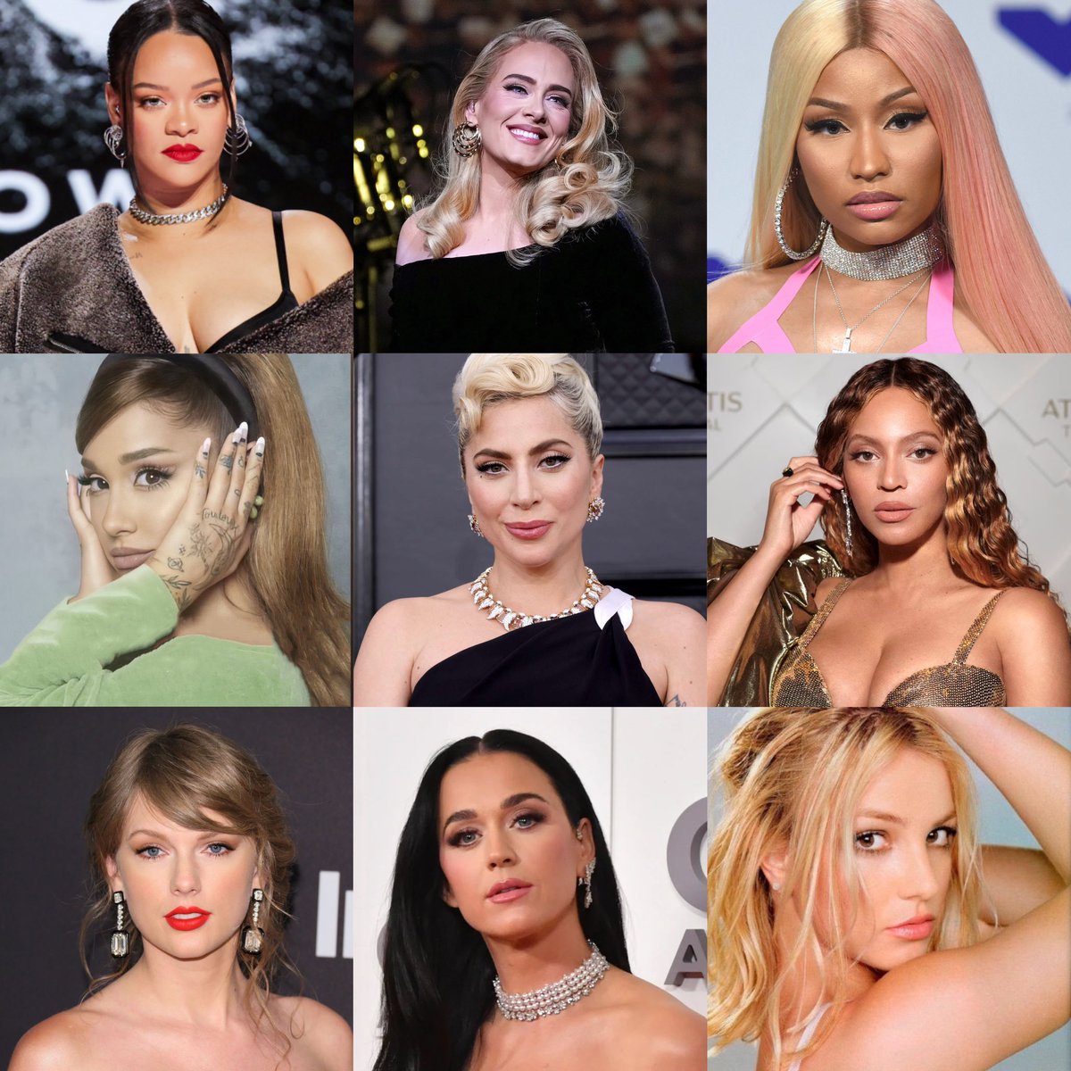 notpopbase's tweet photo. which of these artists have the weakest discography? https://t.co/tm90Nx54W8
