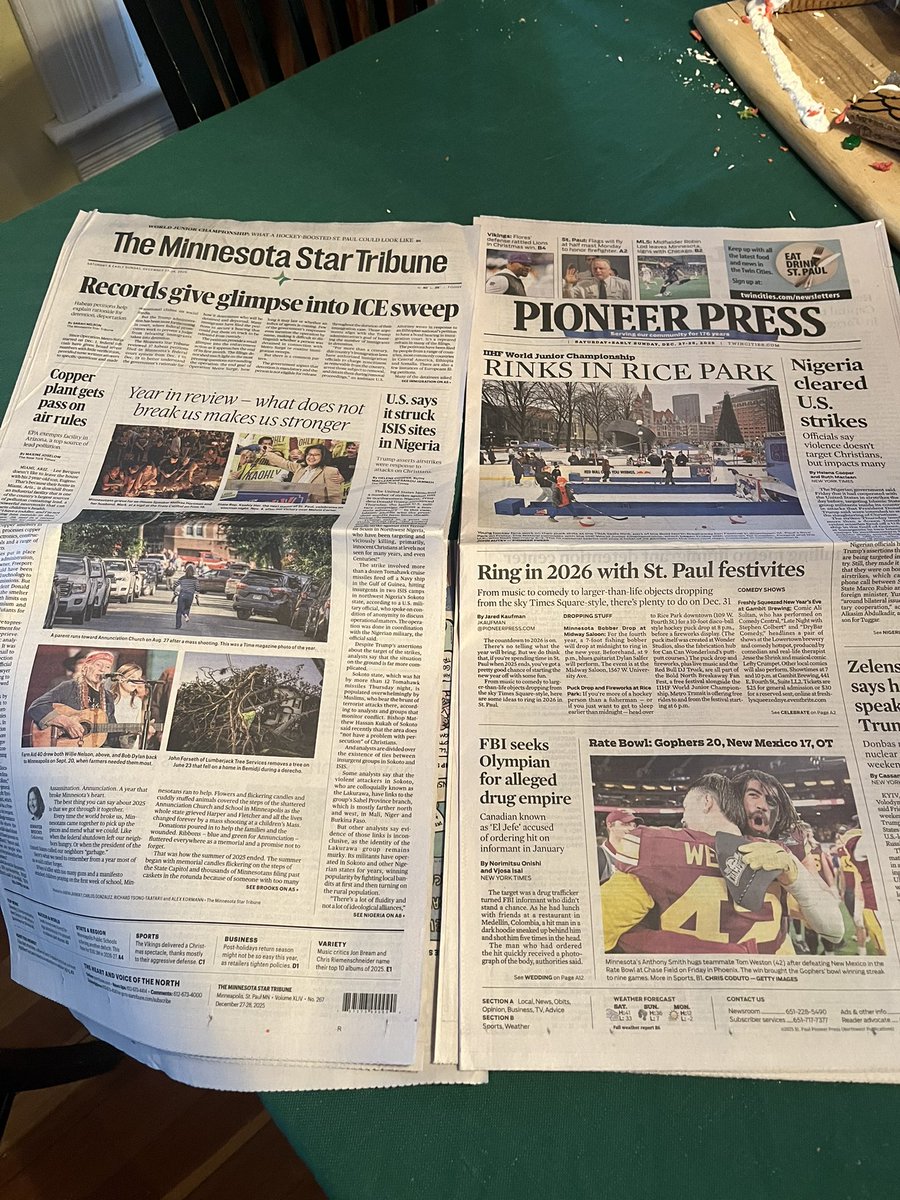 HuskersMN's tweet image. After 3 straight days of ground breaking reporting by Nick, a 22 yr old YouTuber, in what is the now the biggest story in the country, today’s state’s newspapers have ZERO mention of it. This is a key part of the how the corruption works here-it gets total safety from the MN…