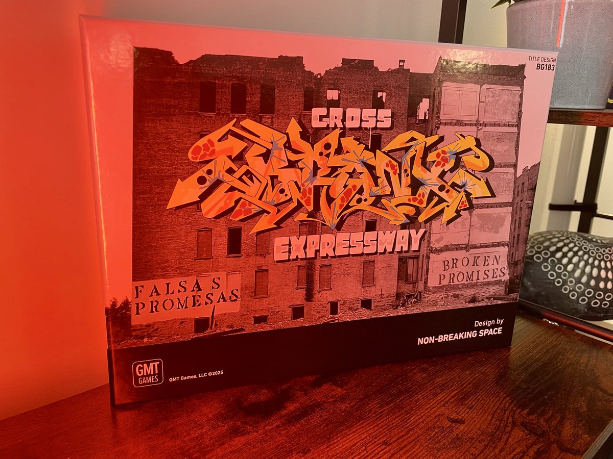 HeavyCardboard's tweet photo. Mark your calendars:

Saturday, January 10th - We will be featuring Cross Bronx Expressway (from @gmtgames) on the channel.

And designer @nbsp1618 will be IN STUDIO with us as we host a full teaching and play-through!

Very much looking forward to this! https://t.co/pS6Y6VURPc